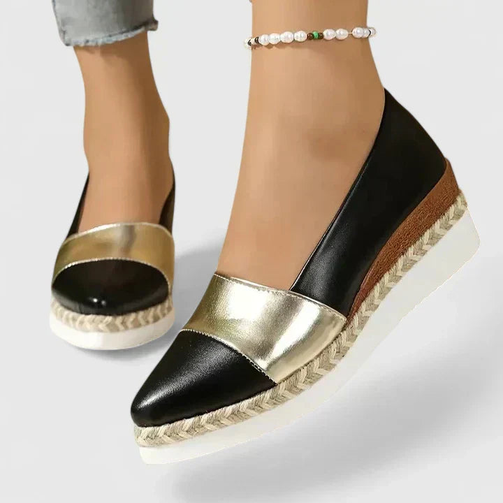 Mabel - Women's Chic Espadrille Wedge Heels
