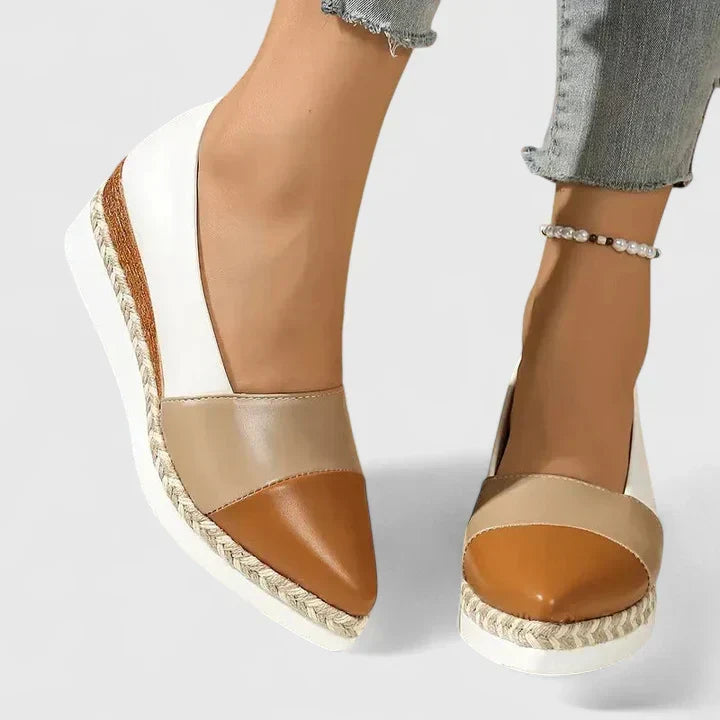 Mabel - Women's Chic Espadrille Wedge Heels