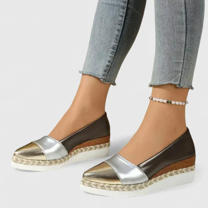 Mabel - Women's Chic Espadrille Wedge Heels