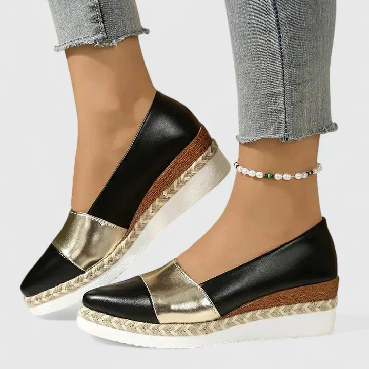Mabel - Women's Chic Espadrille Wedge Heels