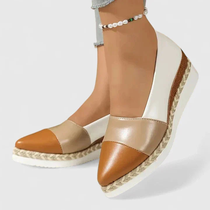 Mabel - Women's Chic Espadrille Wedge Heels