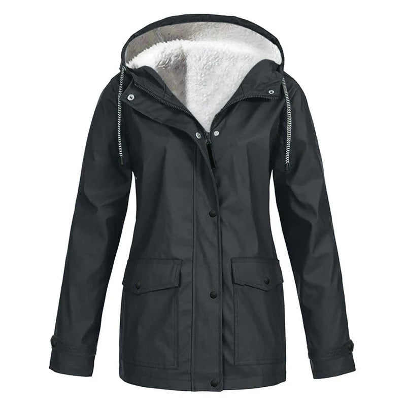 Maisie - Women's Stylish Waterproof Jacket with Cosy Lining
