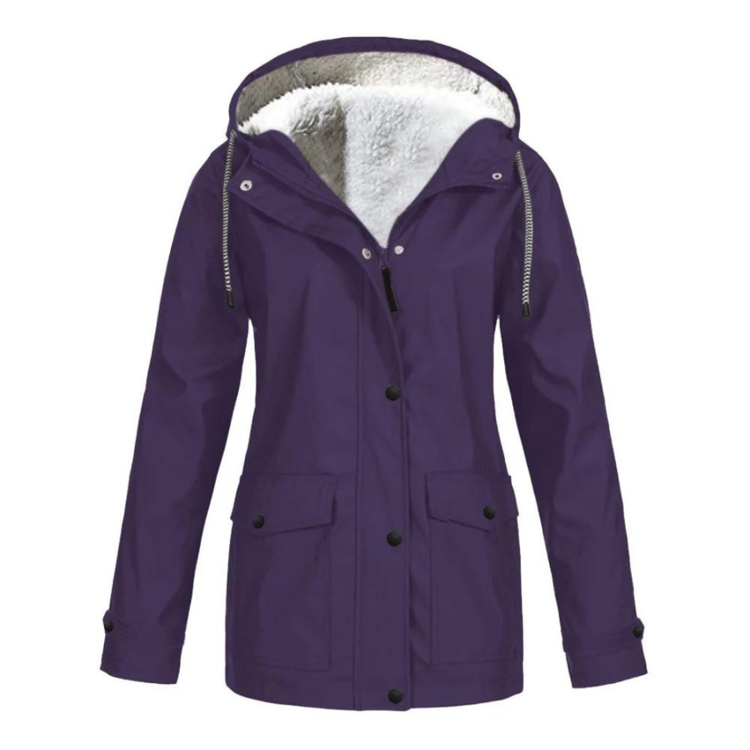 Maisie - Women's Stylish Waterproof Jacket with Cosy Lining
