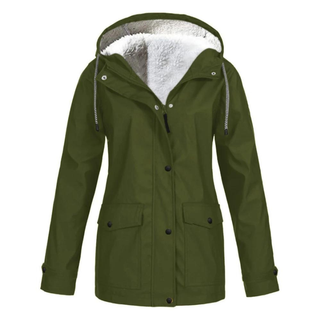 Maisie - Women's Stylish Waterproof Jacket with Cosy Lining