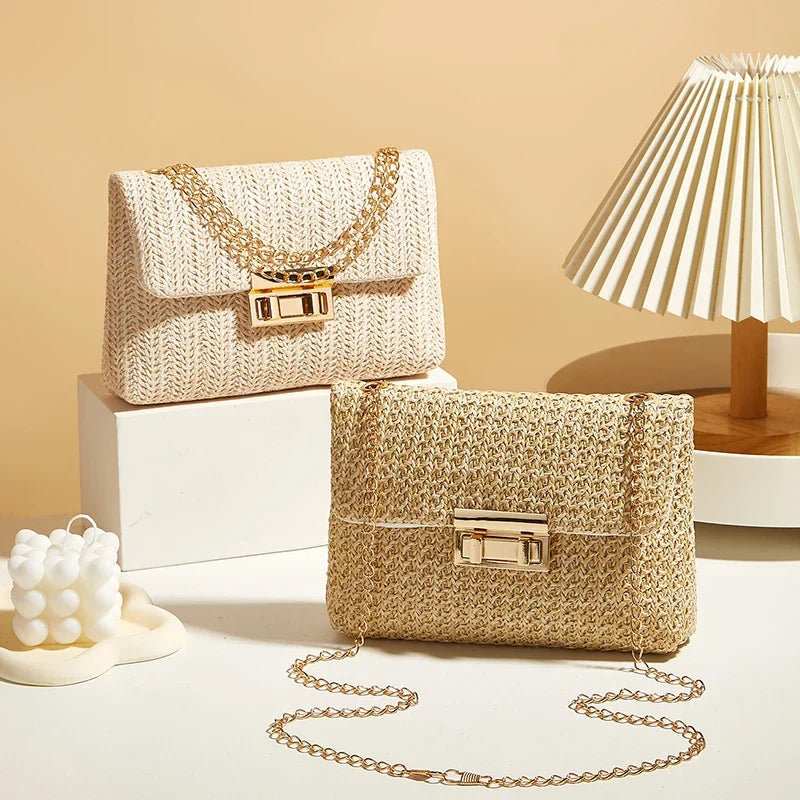 Marcelline - Women's Chic Woven Crossbody Bag