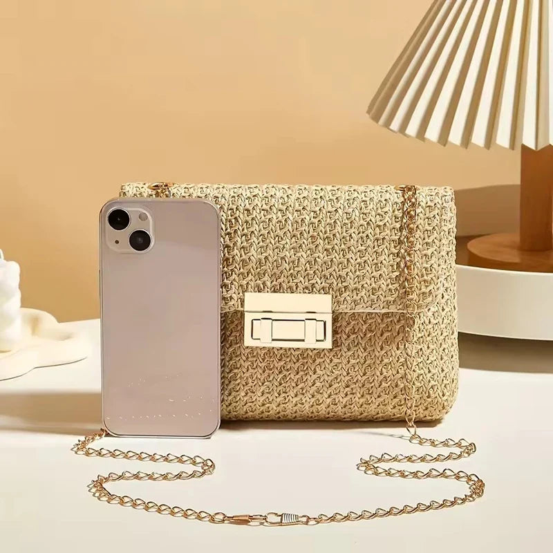 Marcelline - Women's Chic Woven Crossbody Bag