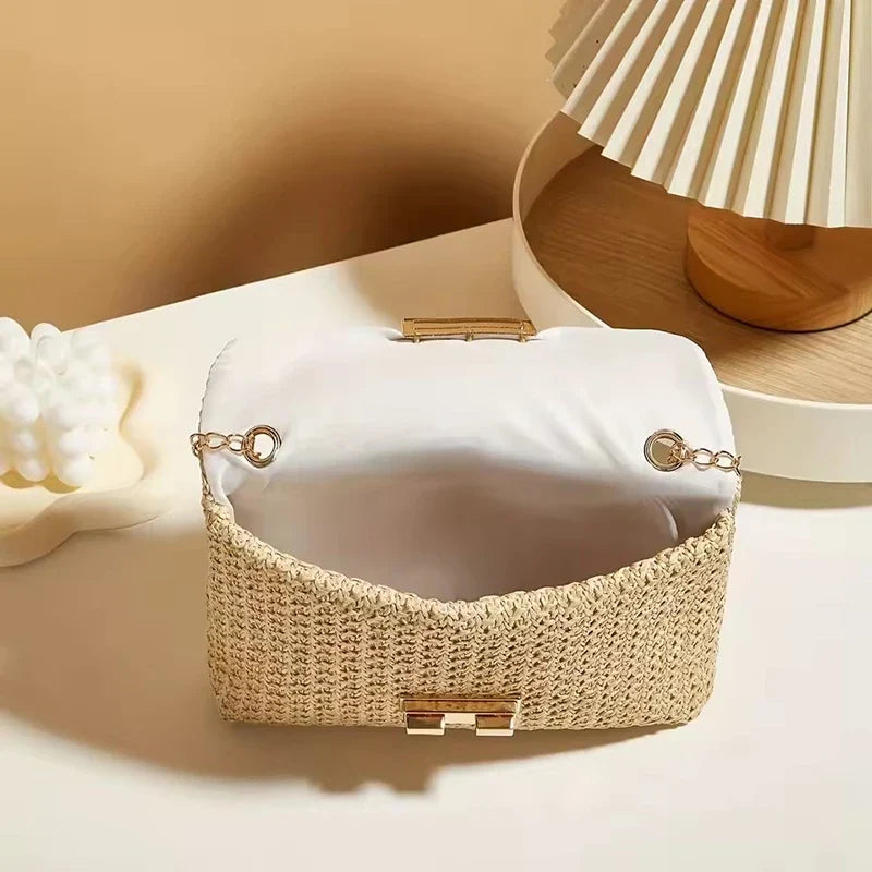 Marcelline - Women's Chic Woven Crossbody Bag