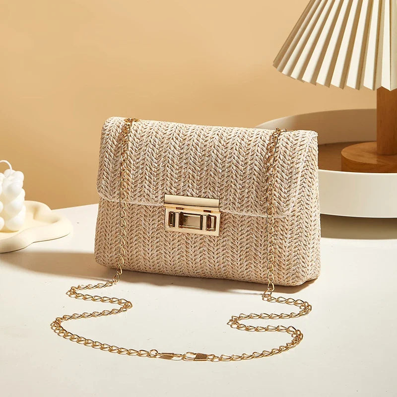 Marcelline - Women's Chic Woven Crossbody Bag