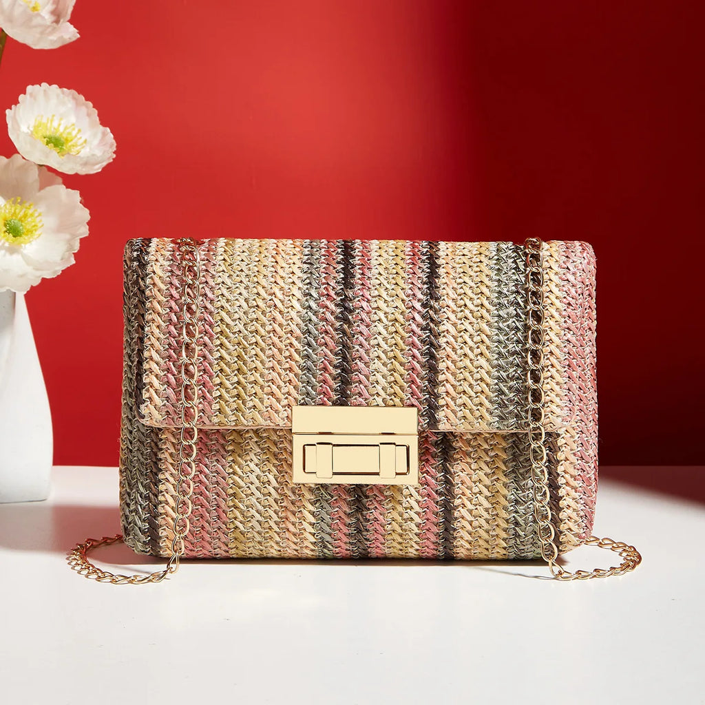 Marcelline - Women's Chic Woven Crossbody Bag