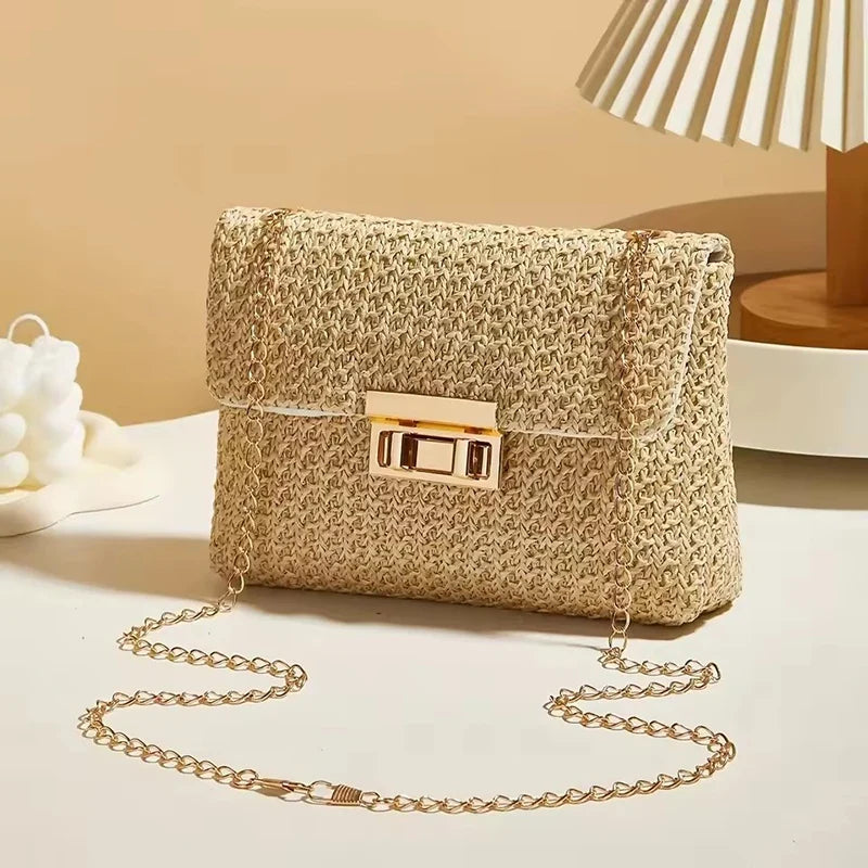 Marcelline - Women's Chic Woven Crossbody Bag