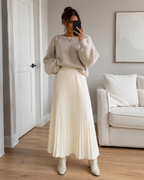 Marin - Women's Elegant Long Pleated Skirt