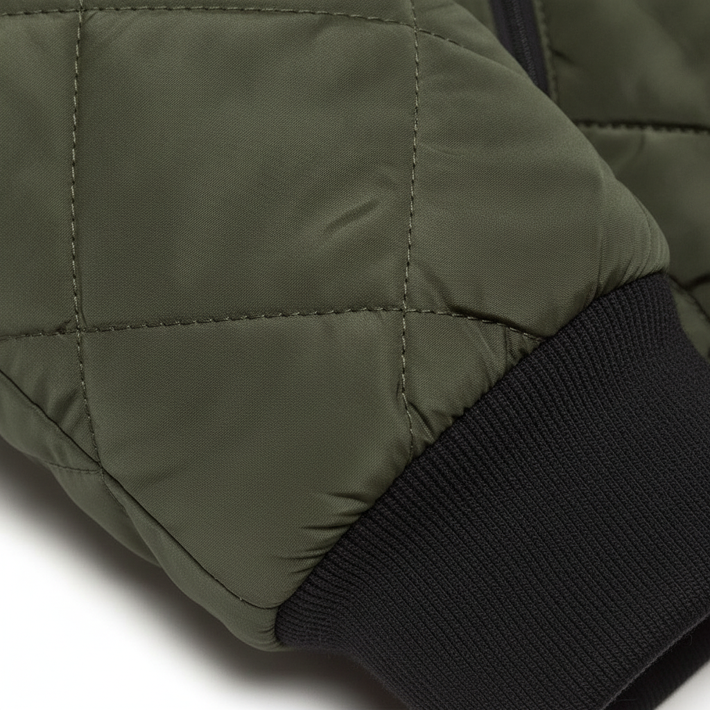 Marlowe - Men's Quilted Bomber Jacket