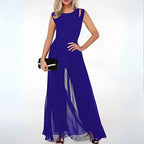 Marlowe - Women's Elegant Sleeveless Maxi Jumpsuit