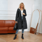 Marlowe - Women's Waterproof Trench Coat with Hood
