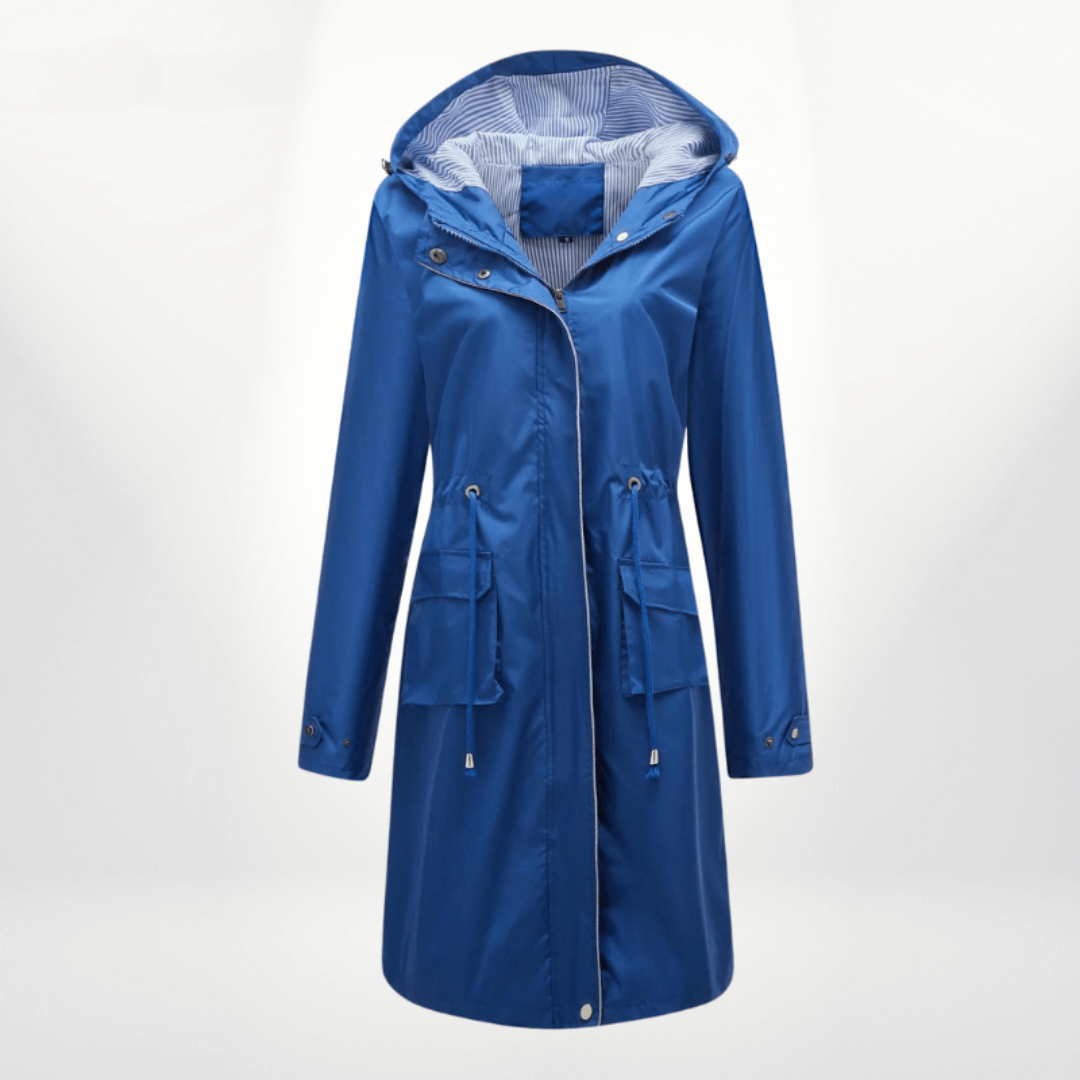 Marlowe - Women's Waterproof Trench Coat with Hood