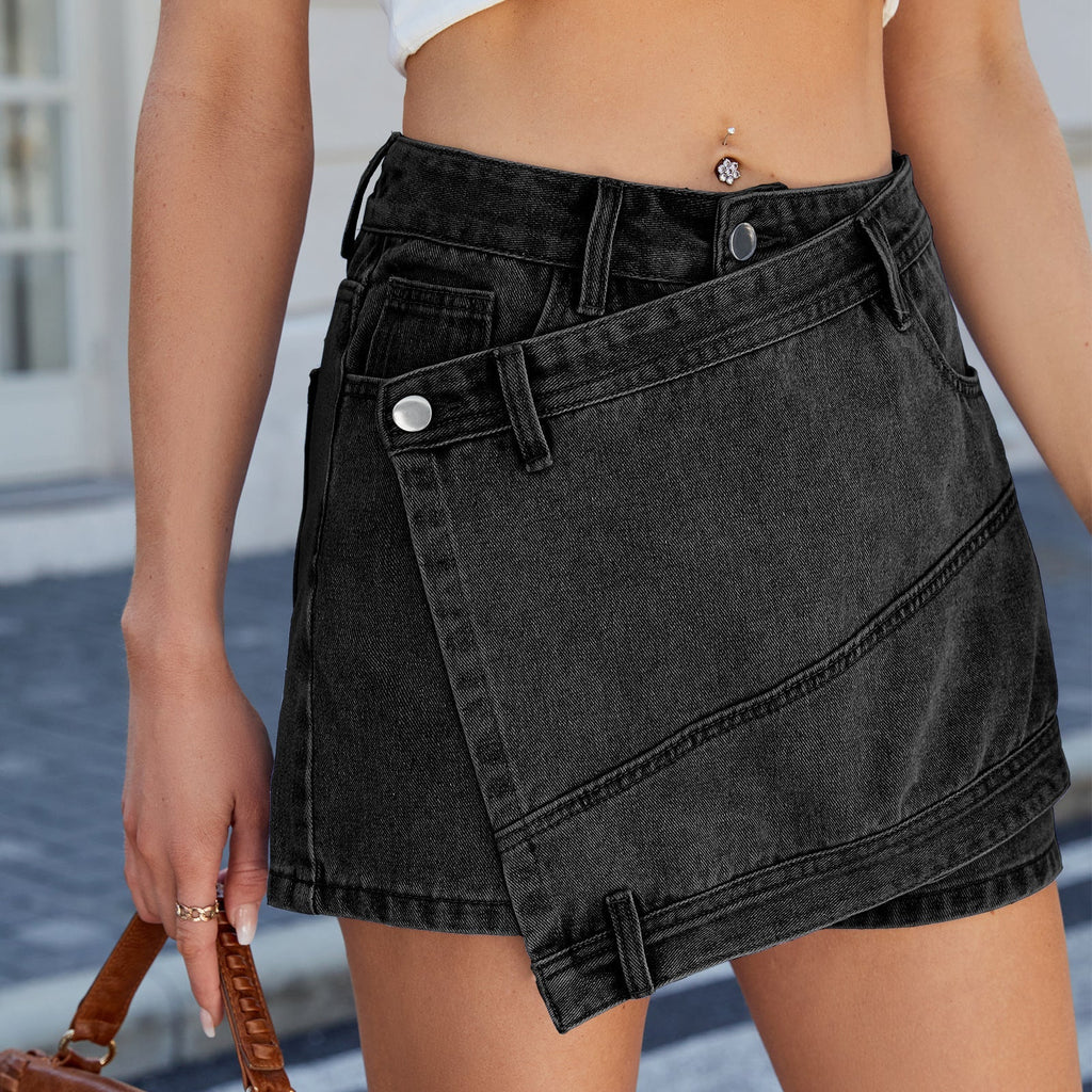 Mette - Women's Versatile Denim Mini Skirt