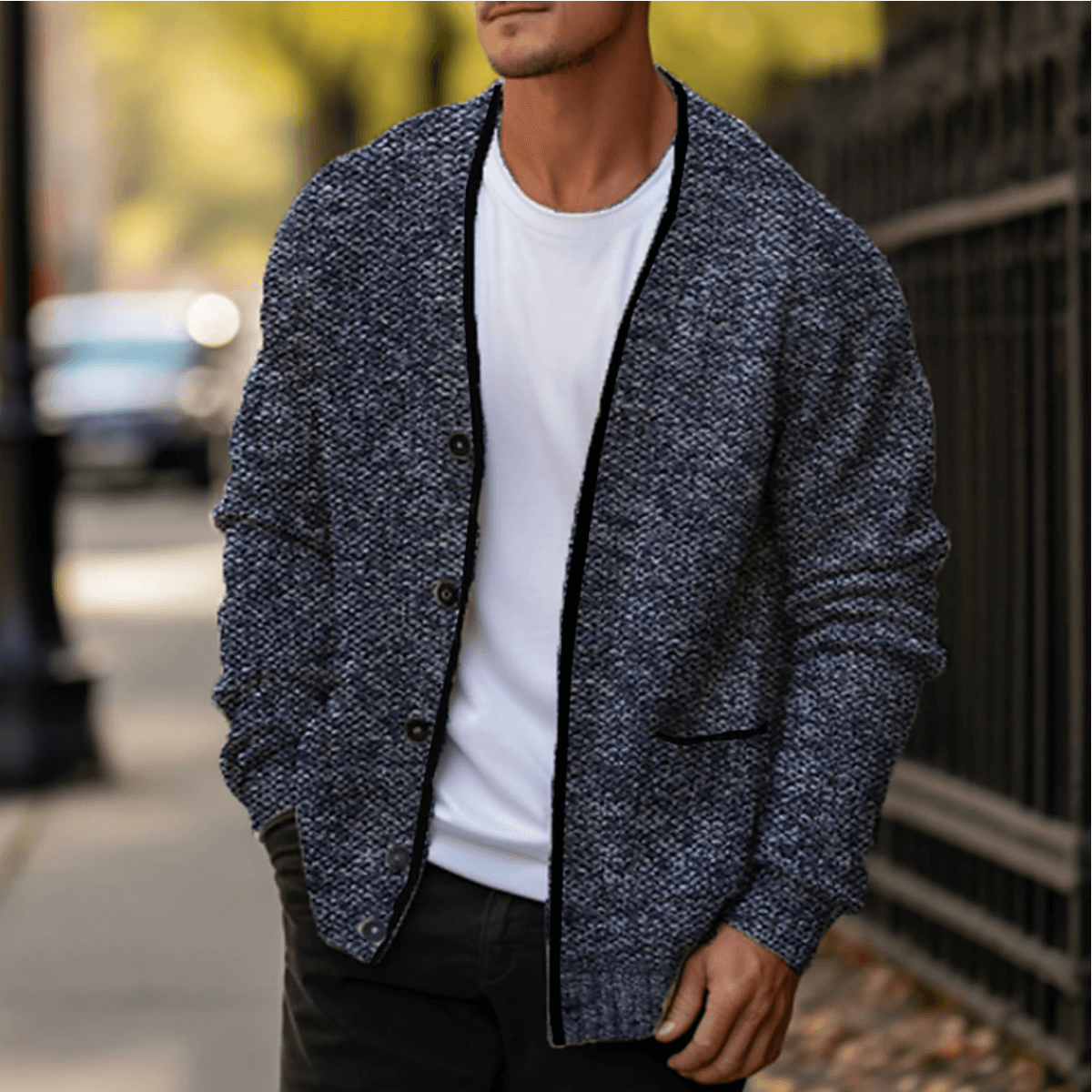 Nell - Women's Cosy Winter Knitted Cardigan