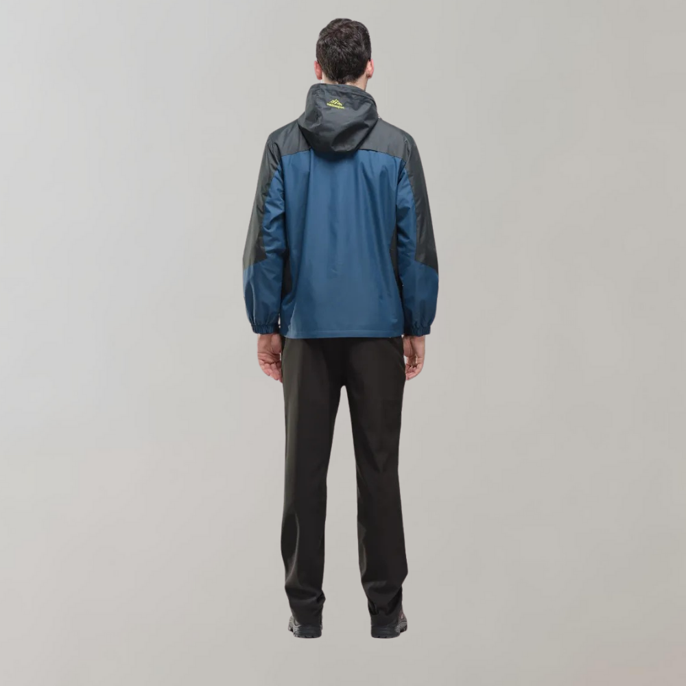 Niall - Men's Waterproof Jacket with Contrast Panels