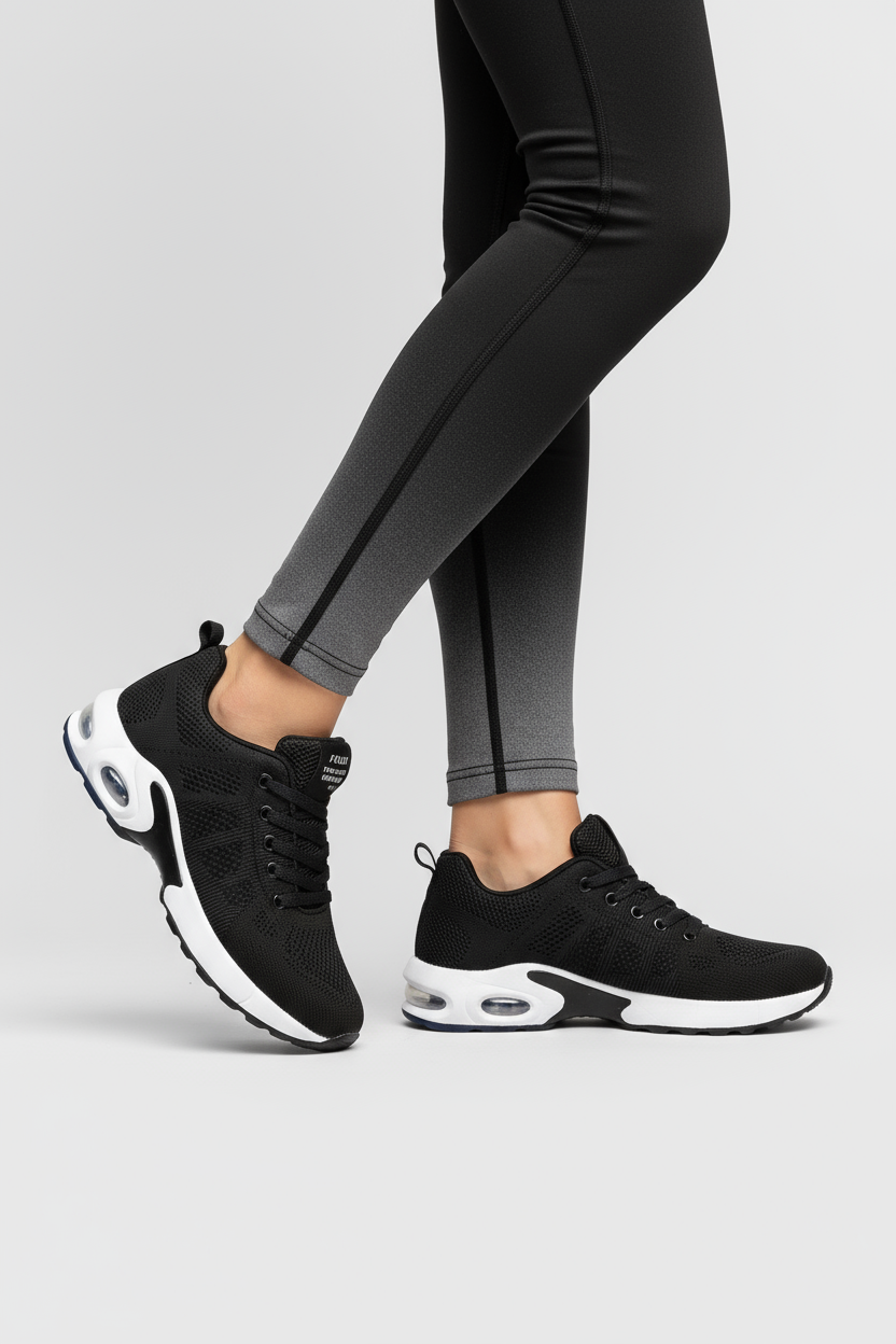 Nola - Women's Cushioned Sole Knit Trainers