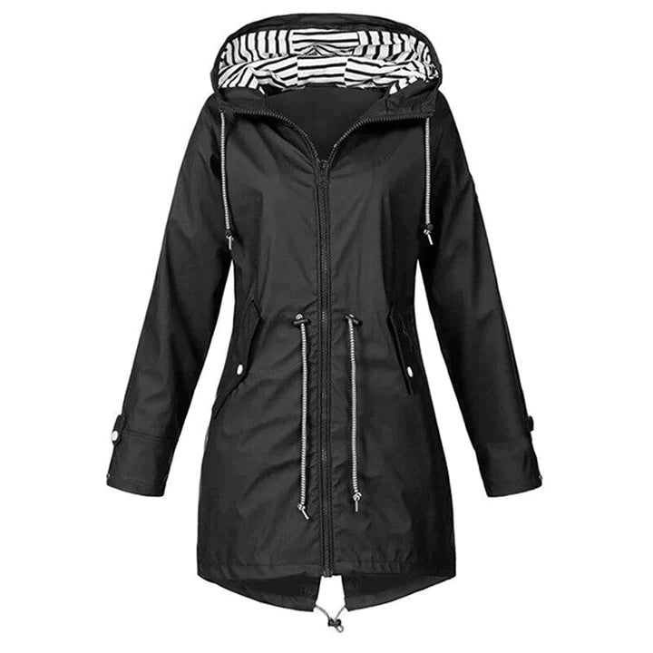 Nola - Women's Stylish Waterproof Jacket with Hood