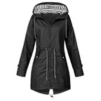 Nola - Women's Stylish Waterproof Jacket with Hood