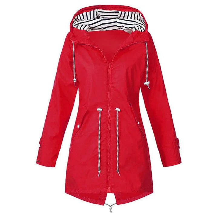 Nola - Women's Stylish Waterproof Jacket with Hood