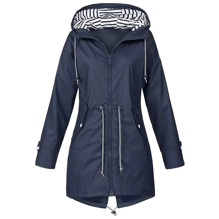 Nola - Women's Stylish Waterproof Jacket with Hood