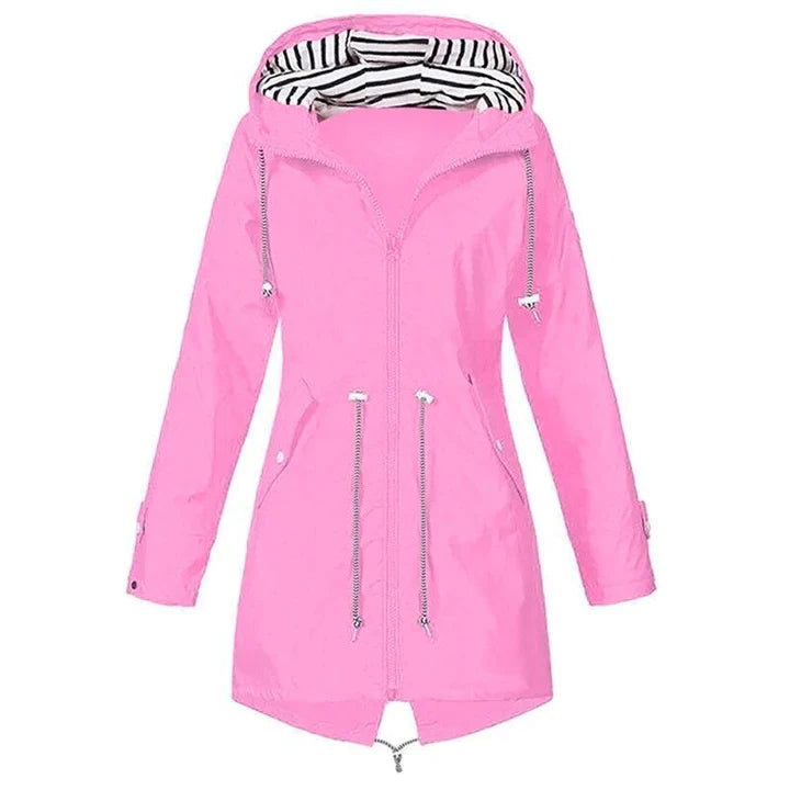 Nola - Women's Stylish Waterproof Jacket with Hood