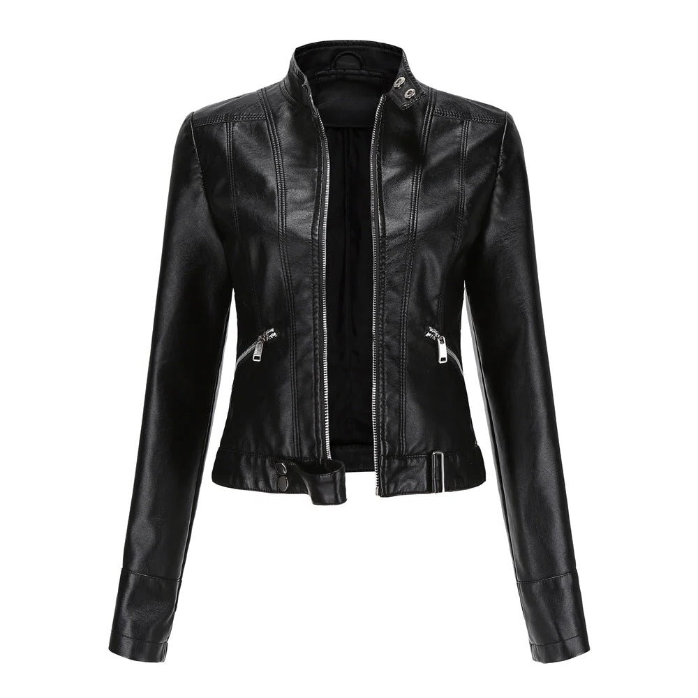 Nova - Women's Faux Leather Jacket