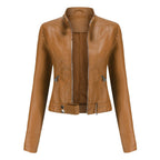 Nova - Women's Faux Leather Jacket