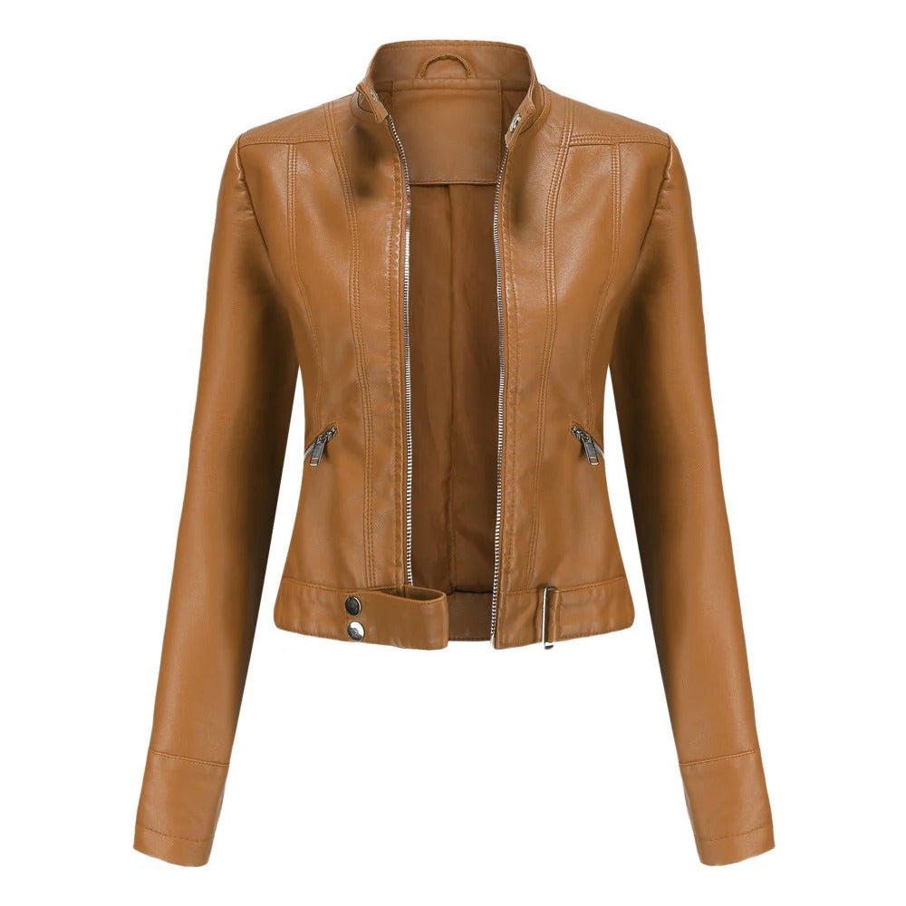 Nova - Women's Faux Leather Jacket