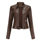 Nova - Women's Faux Leather Jacket