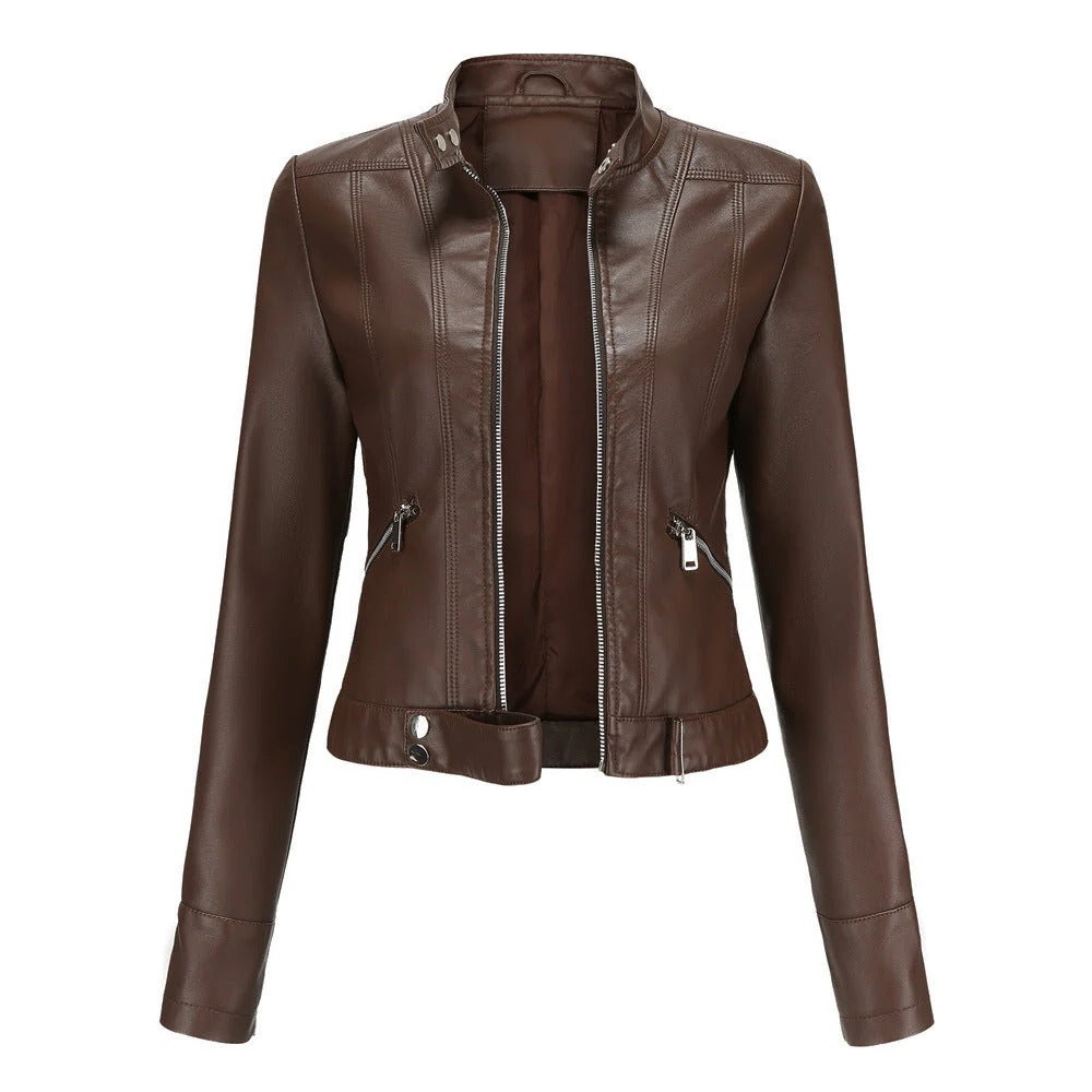 Nova - Women's Faux Leather Jacket