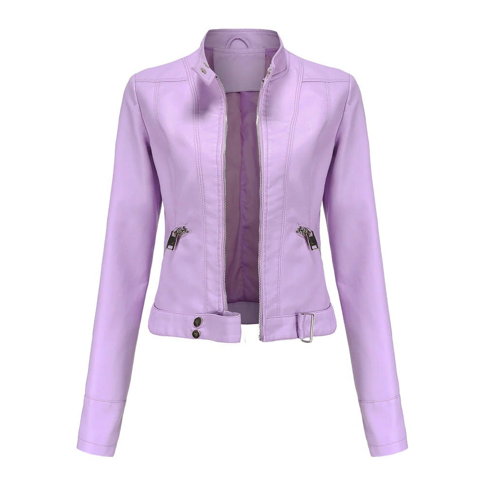 Nova - Women's Faux Leather Jacket