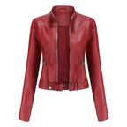 Nova - Women's Faux Leather Jacket