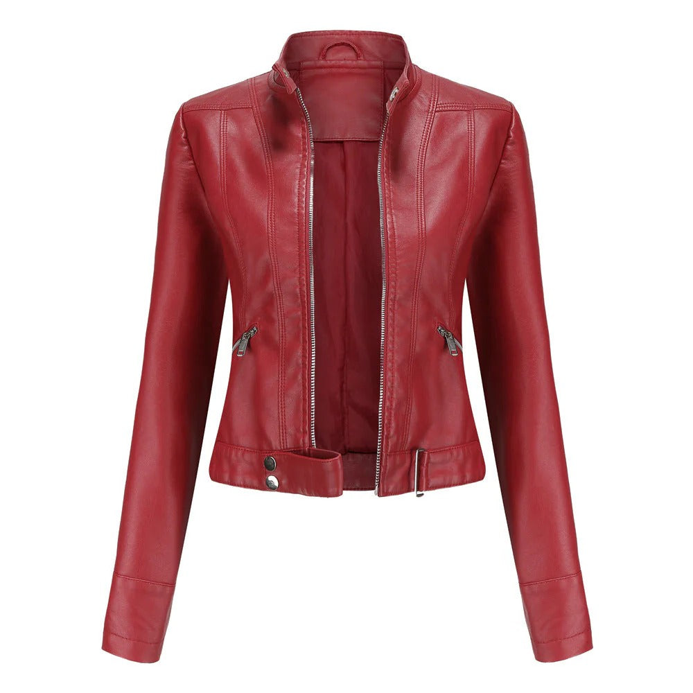 Nova - Women's Faux Leather Jacket