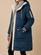 Nyssa - Women's Quilted Winter Coats with Hood
