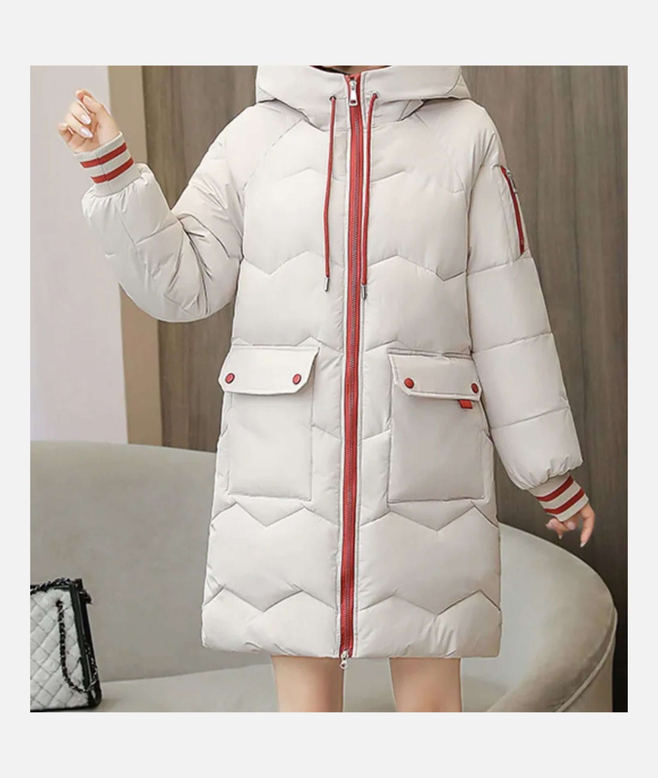 Nyssa - Women's Quilted Winter Coats with Hood