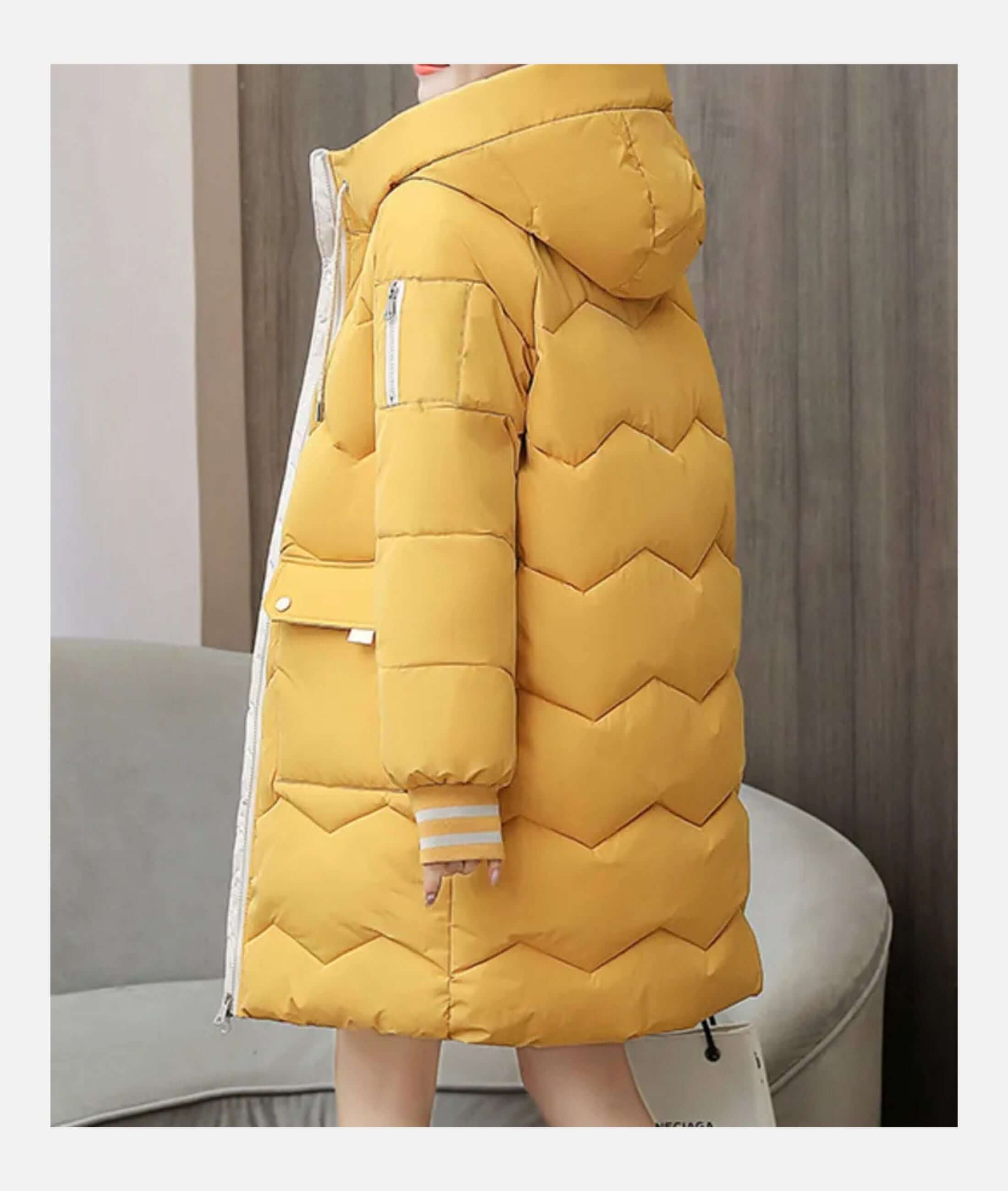 Nyssa - Women's Quilted Winter Coats with Hood