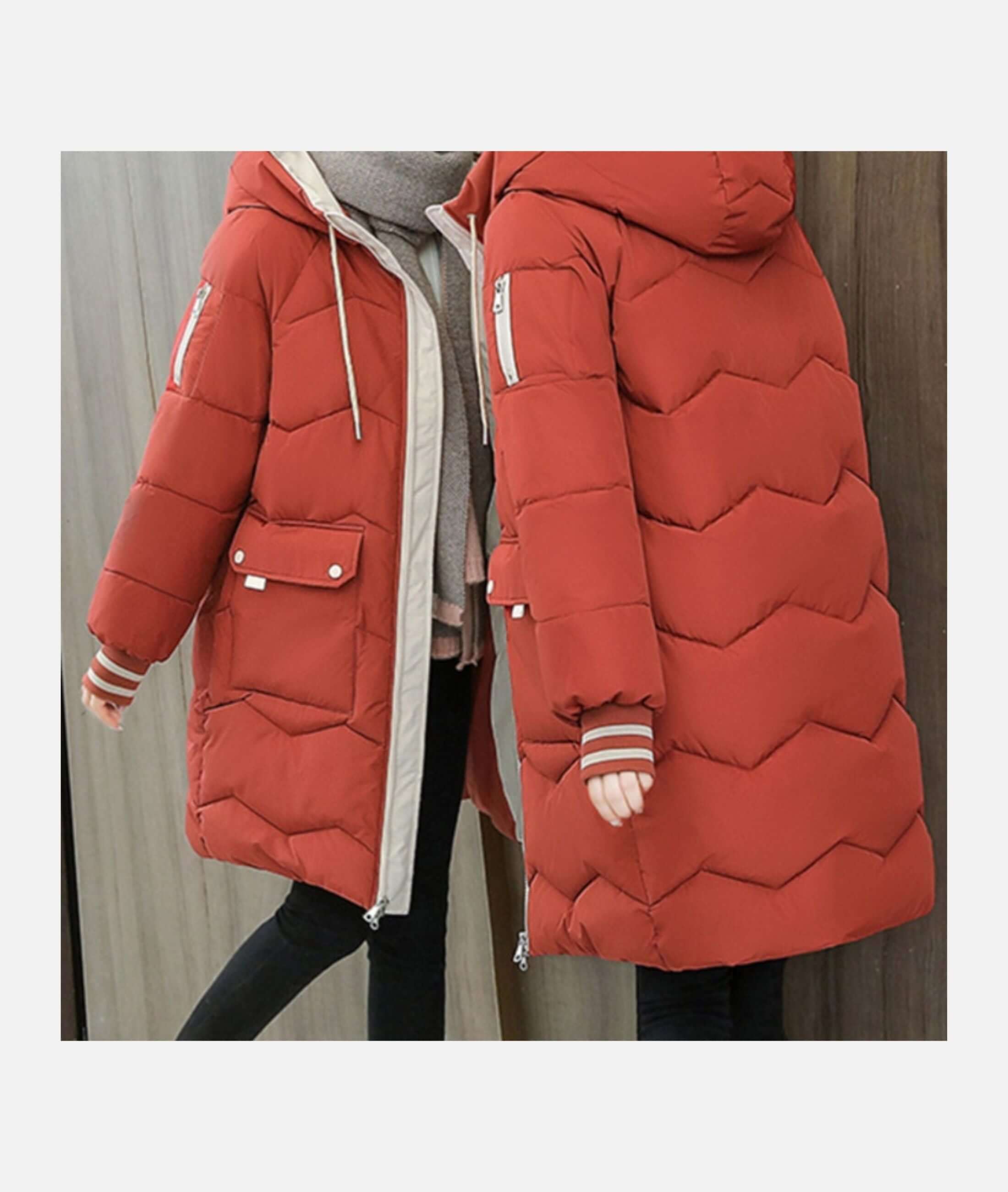 Nyssa - Women's Quilted Winter Coats with Hood