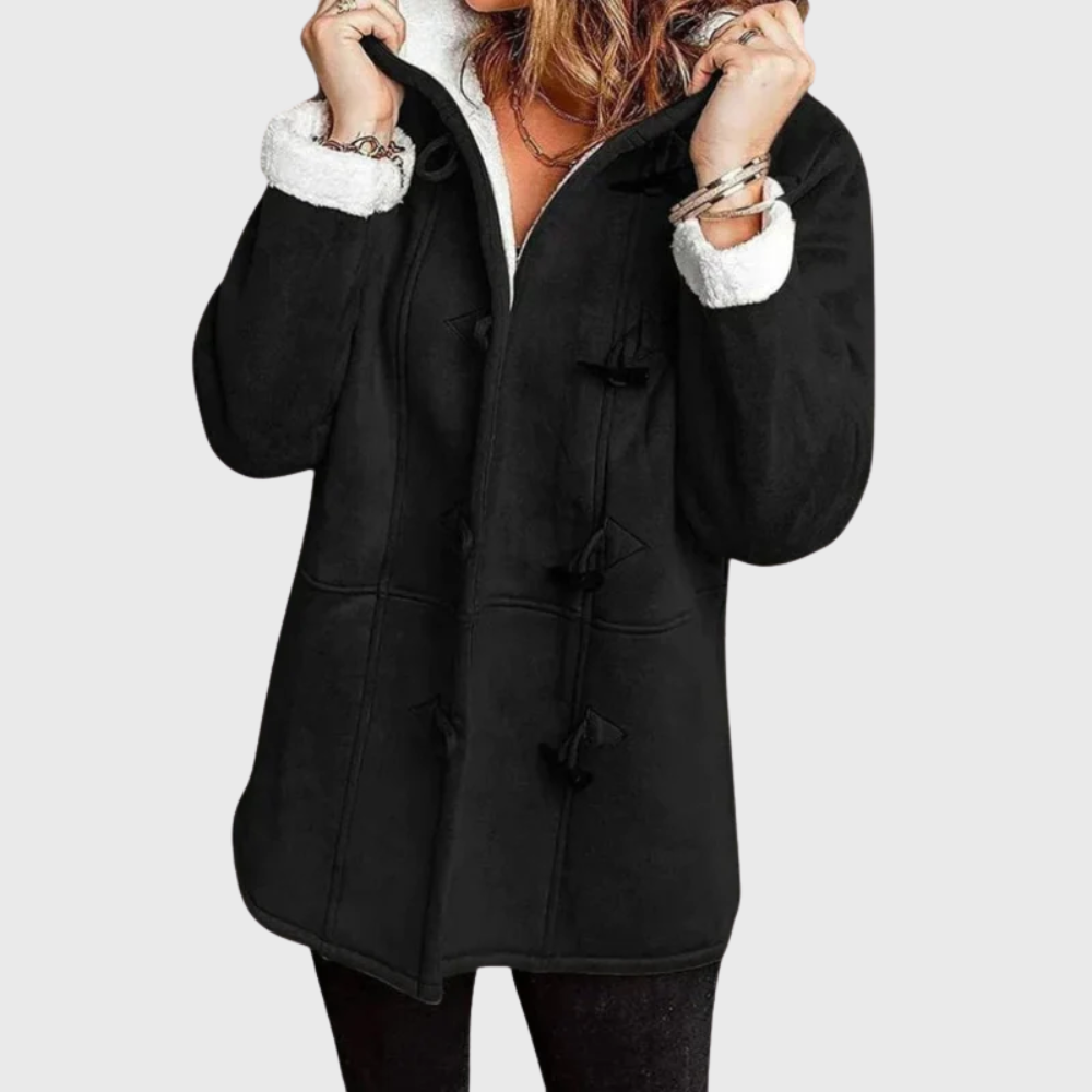 Ophelia - Women's Cosy Toggle Fastening Jacket