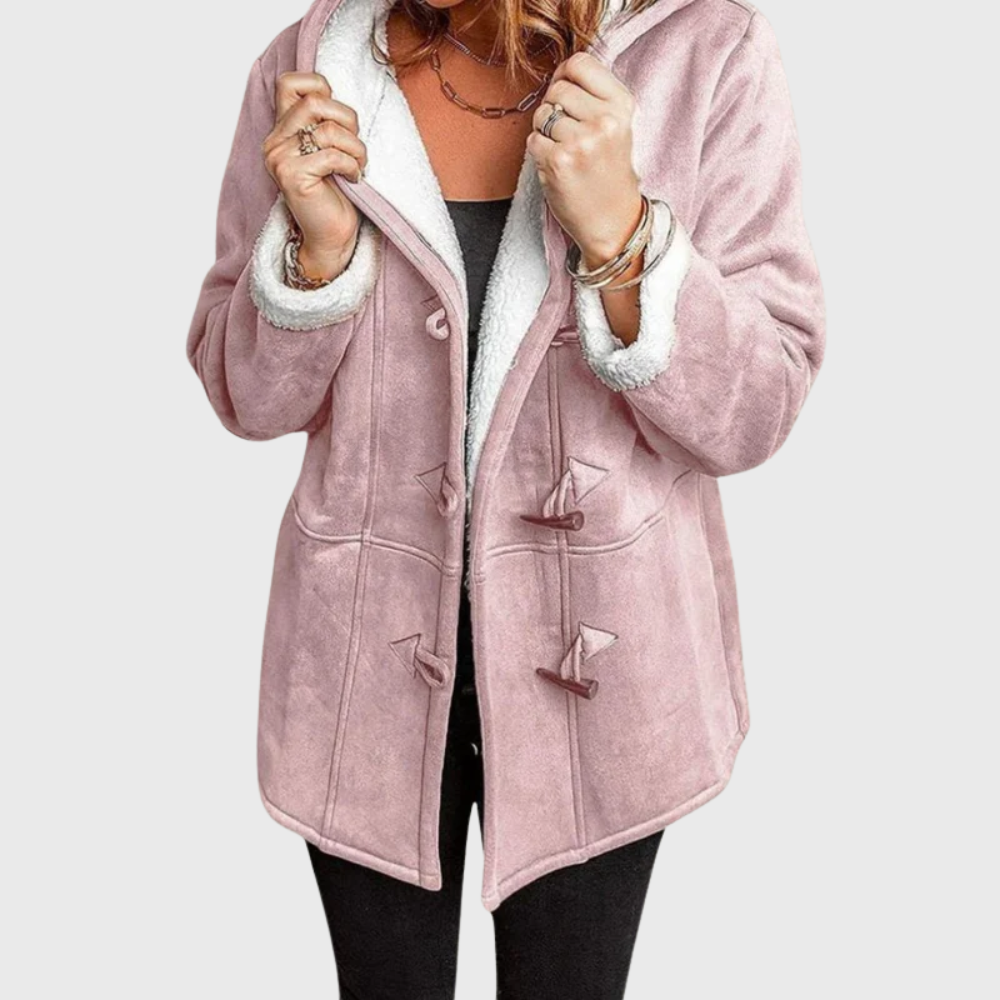 Ophelia - Women's Cosy Toggle Fastening Jacket