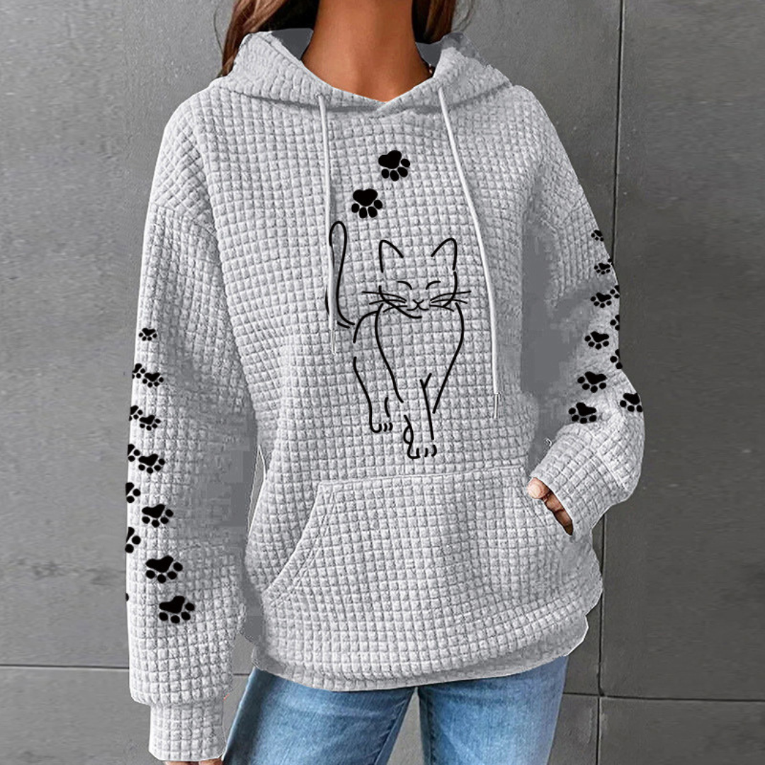 Priya - Women's Comfortable Cat Hoodie