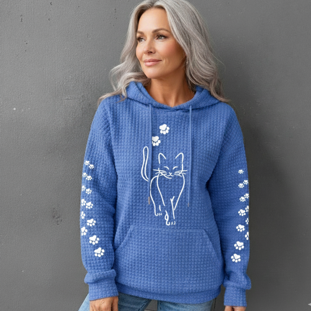 Priya - Women's Comfortable Cat Hoodie