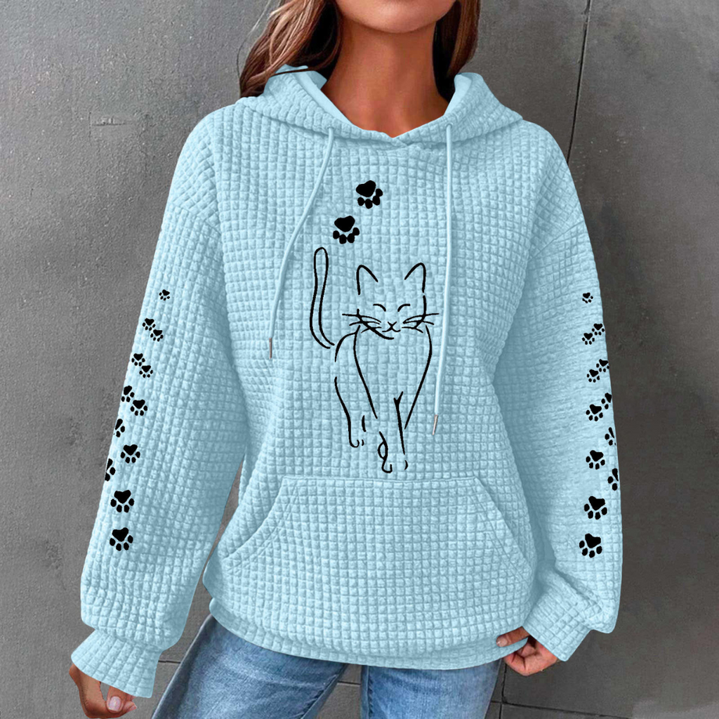 Priya - Women's Comfortable Cat Hoodie