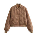Ren - Women's Quilted Bomber Jacket