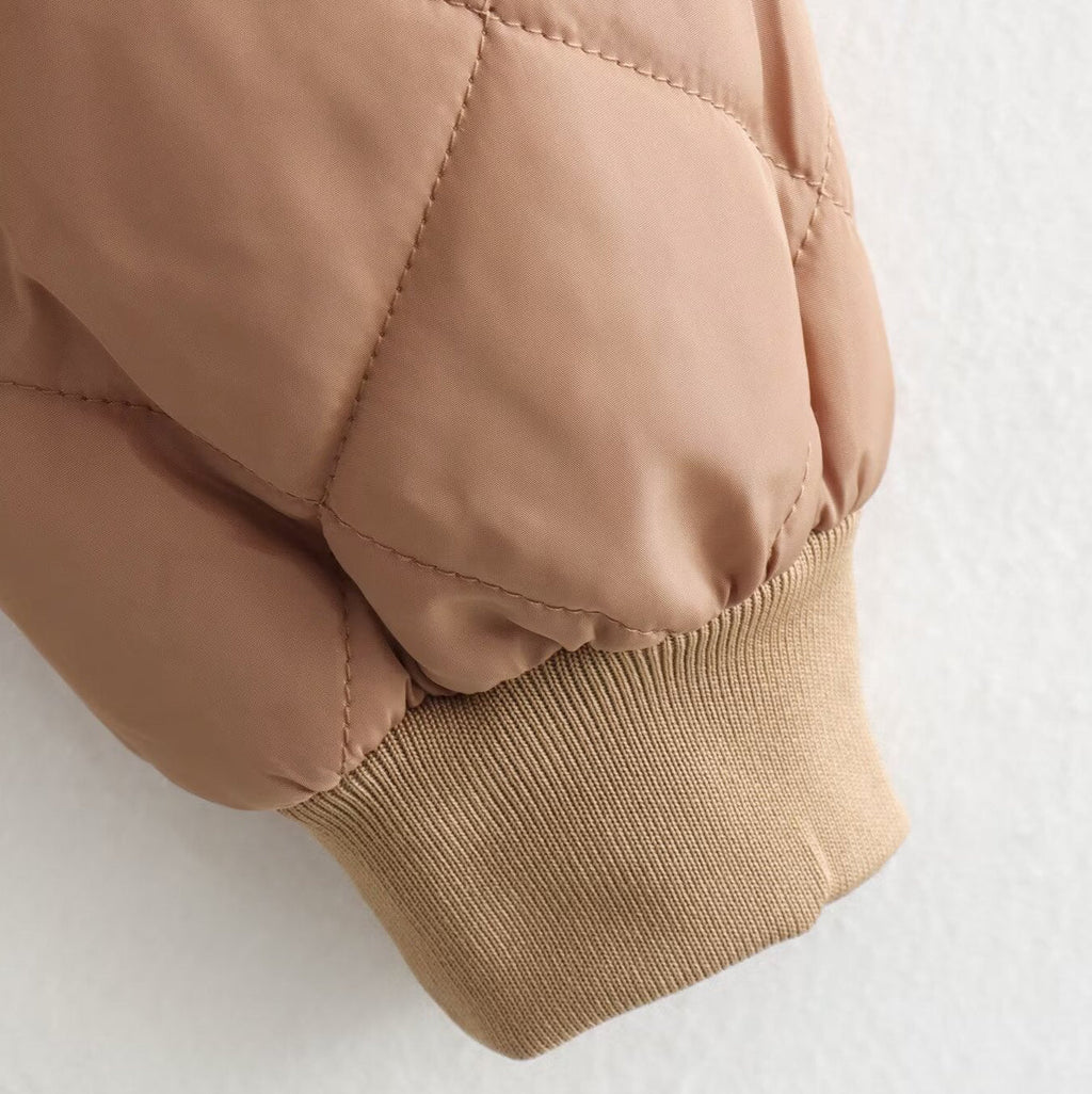 Ren - Women's Quilted Bomber Jacket