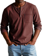 Ronan - Men's Classic Henley Shirts