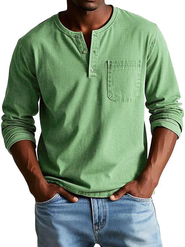 Ronan - Men's Classic Henley Shirts