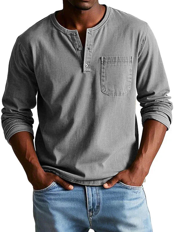 Ronan - Men's Classic Henley Shirts
